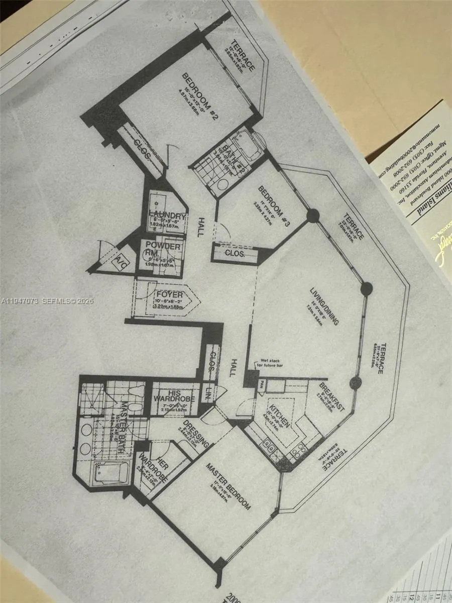 3 bedroom 2 bath for sale at 2000 Island Blvd # 1801, Aventura FL 33160