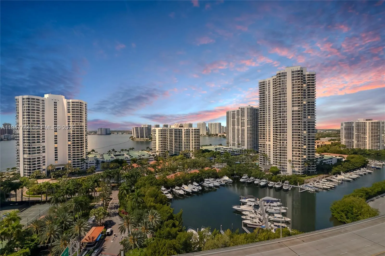 3 bedroom 2 bath for sale at 19400 Turnberry Way # 1611, Aventura FL 33180