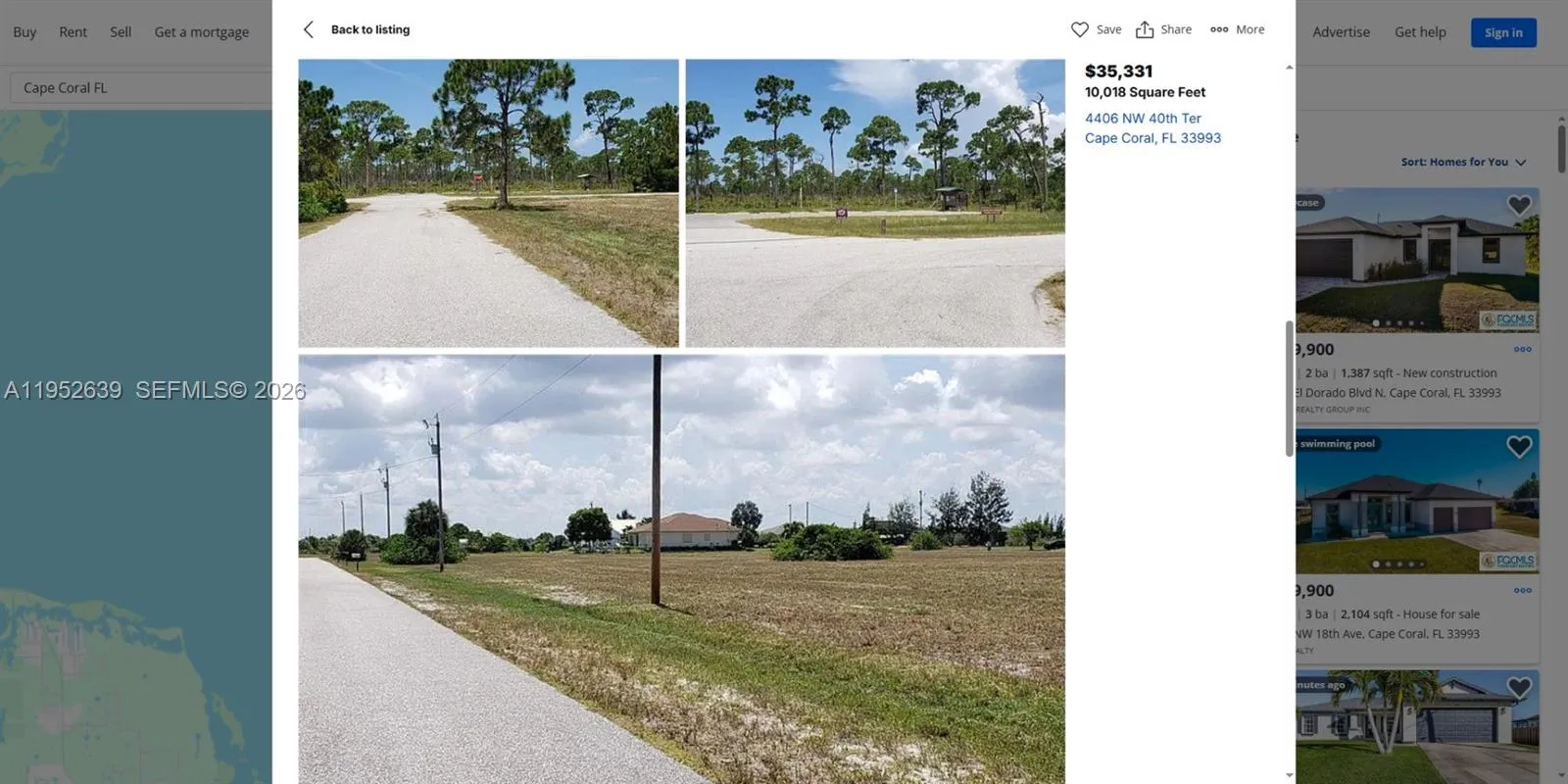 for sale at 4406 NW 40th Ter, Cape Coral FL 33993