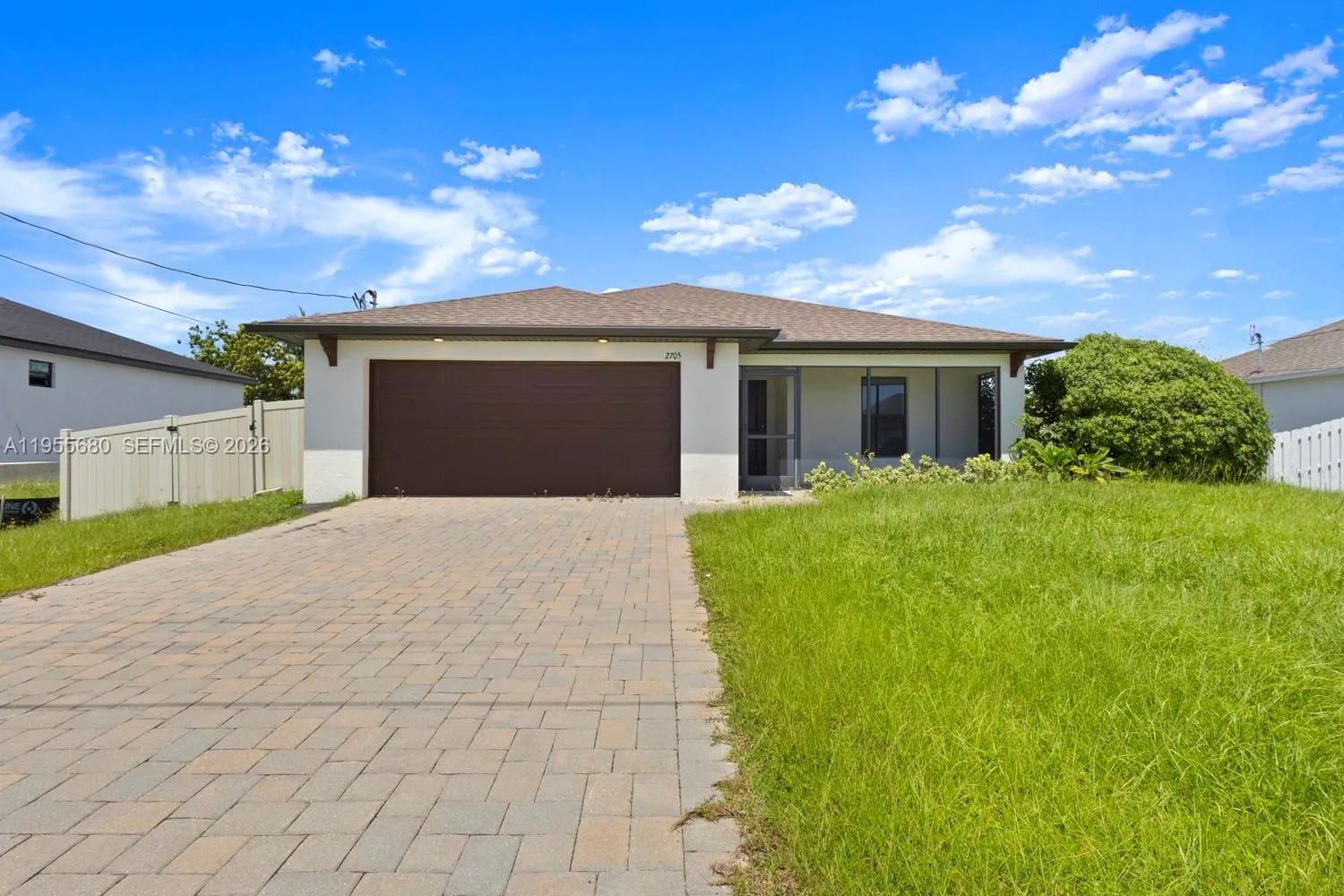 3 bedroom 2 bath for sale at 2705 NW 5th Ter, Cape Coral FL 33993