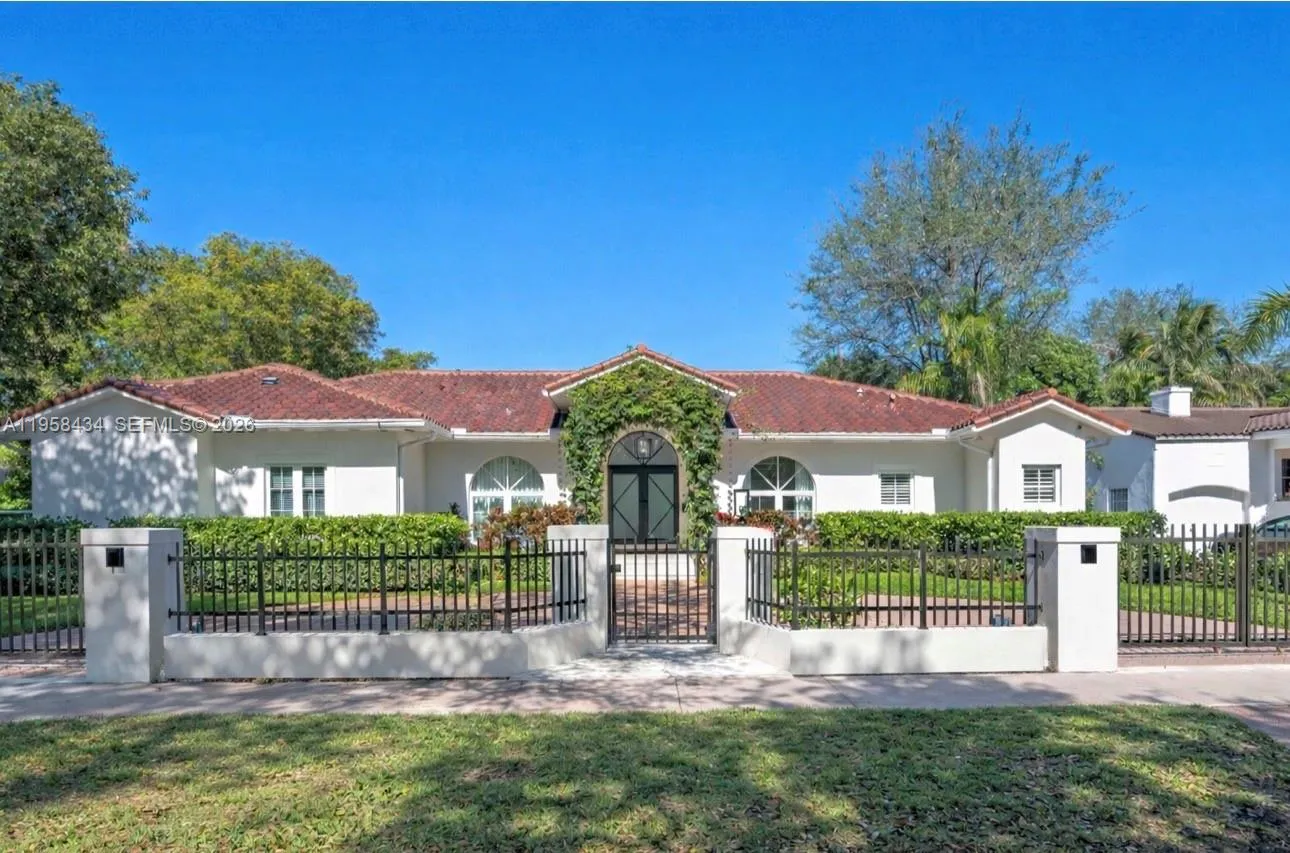 4 bedroom 3 bath for sale at 647 S Zamora Ave, Coral Gables FL 33134