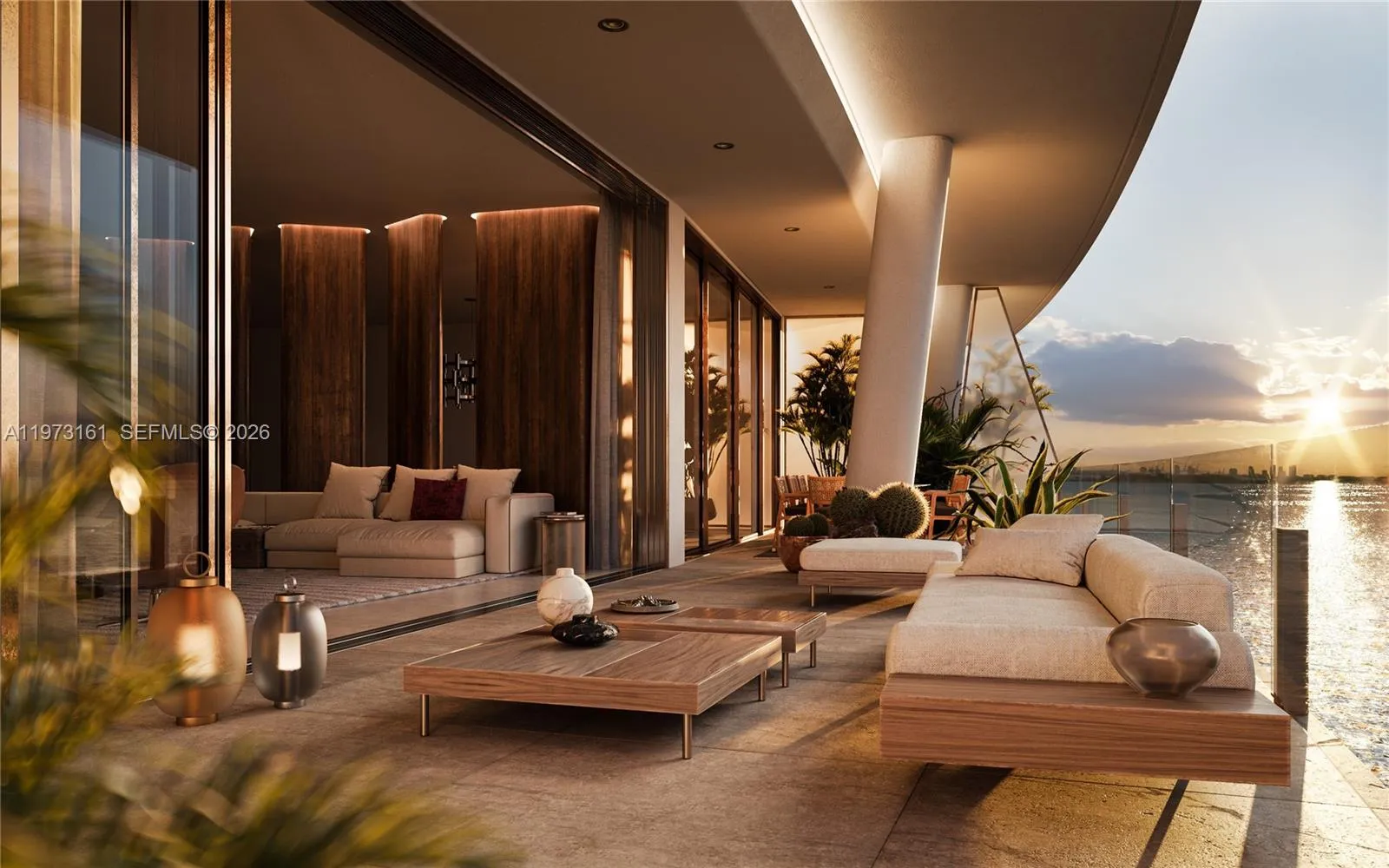 4 bedroom 4 bath for sale at 5 Grove Isle Drive # S203, Coconut Grove FL 33133