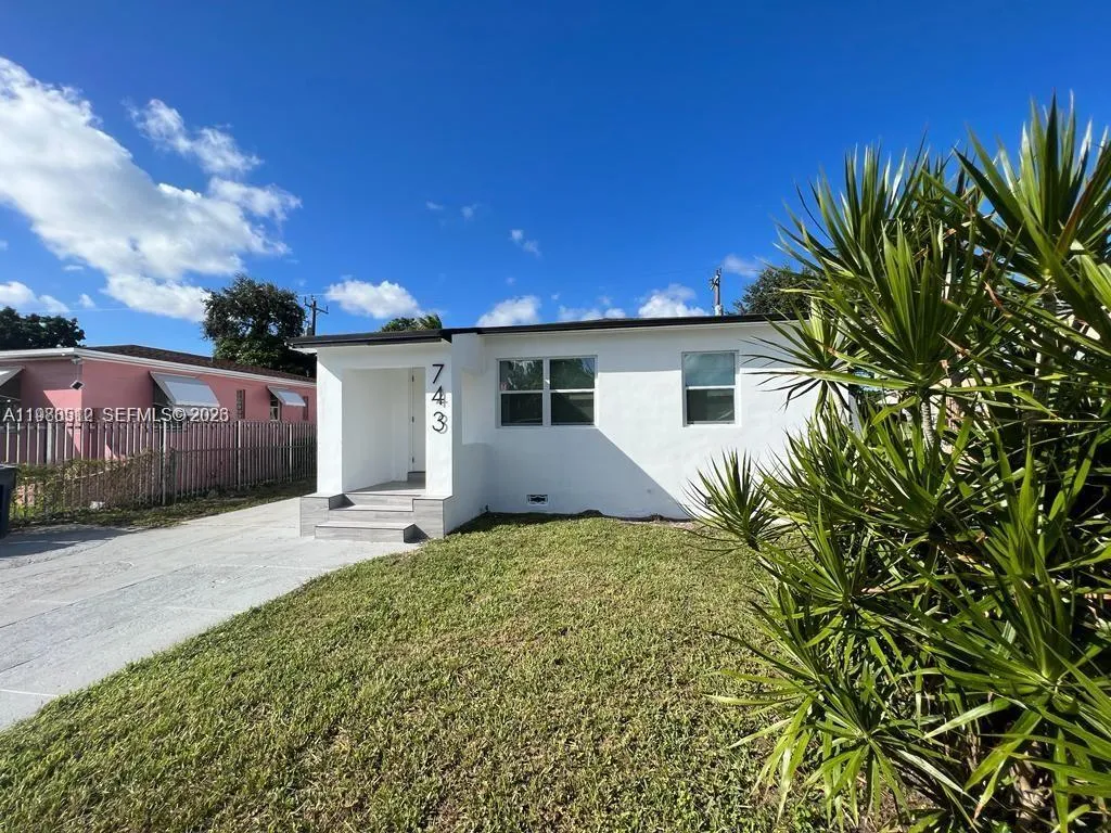 3 bedroom 2 bath for sale at 743 NW 77th Ter, Miami FL 33150