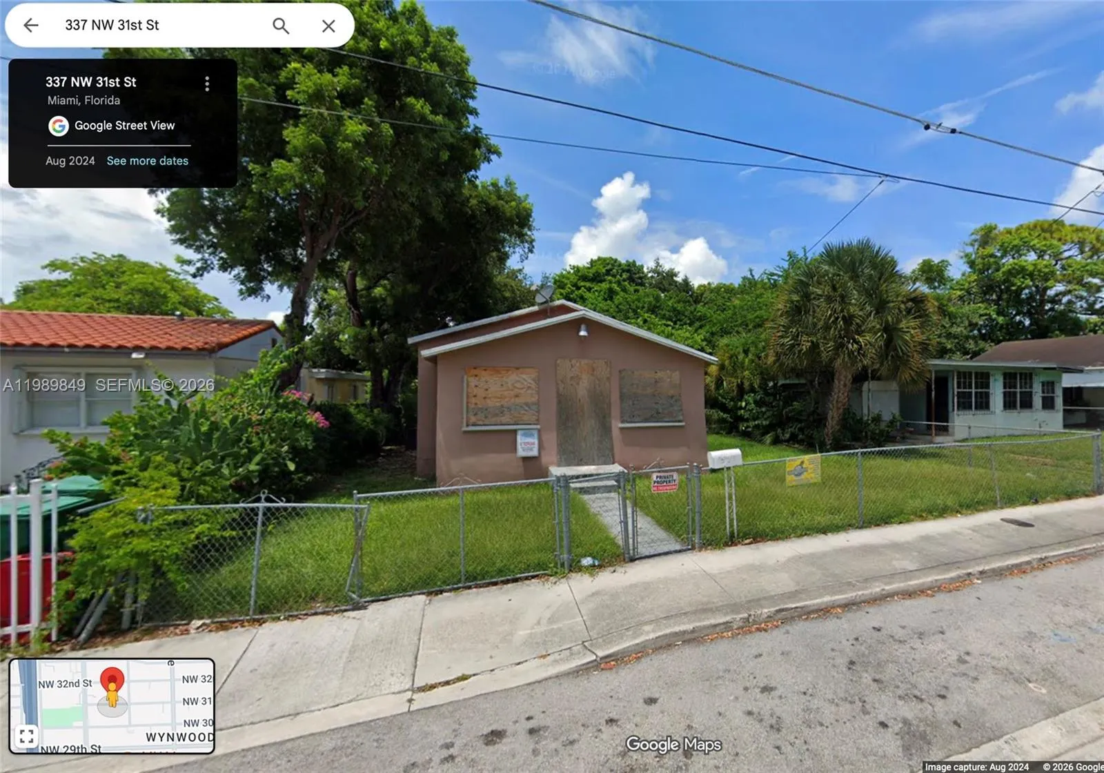for sale at 337 NW 31st St, Miami FL 33127