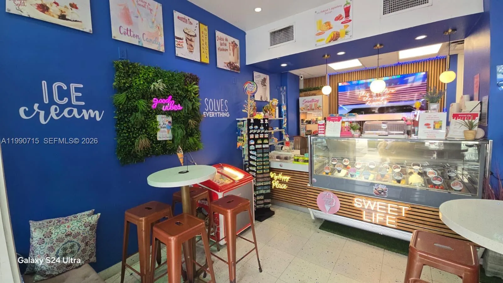 for sale at Ice Cream Shop for Sale in Miami Beach, Miami Beach FL 33139