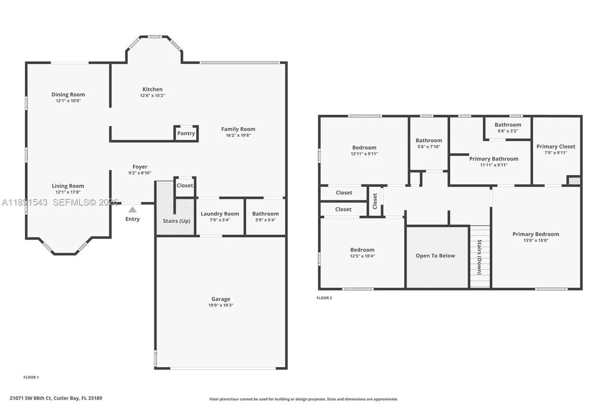 21071 SW 88th Ct, Cutler Bay FL 33189