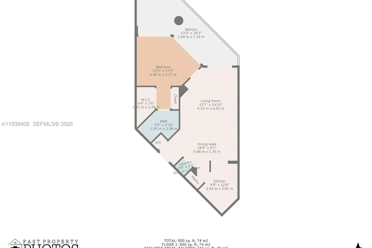 21050 Point Pl # 302, Aventura FL 33180