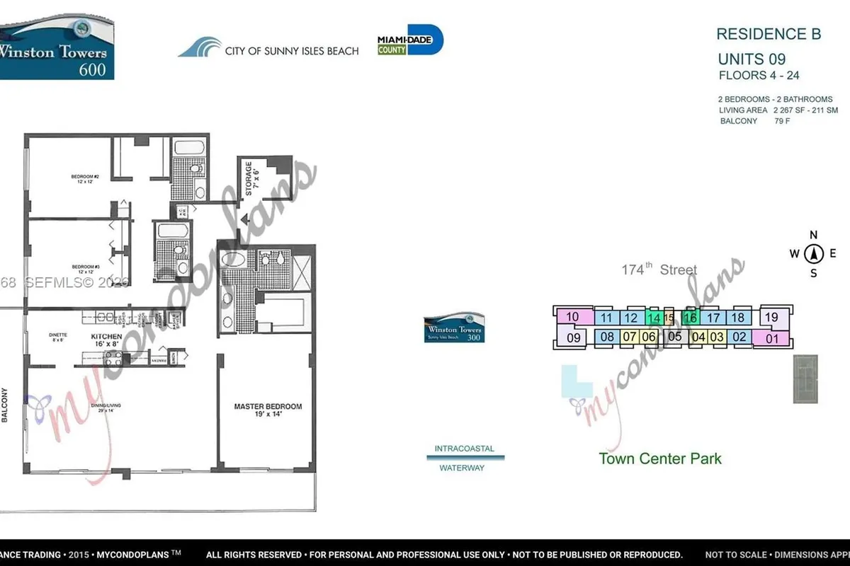 210 174th St # 1909, Sunny Isles Beach FL 33160