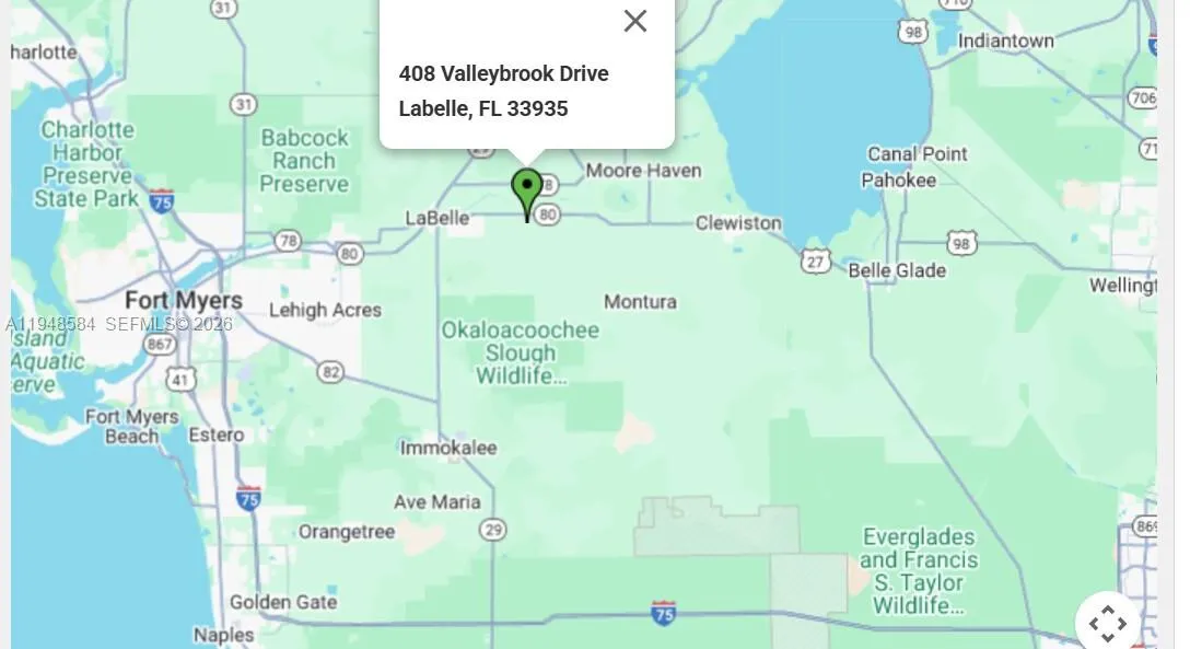 414 Valleybrook Drive, La Belle FL 33935