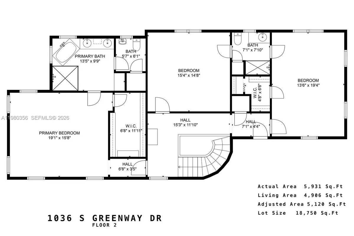 1036 S Greenway Dr, Coral Gables FL 33134