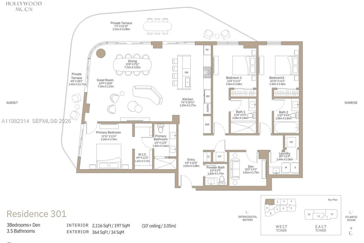 901 S Ocean Dr. # 301, Hollywood FL 33019