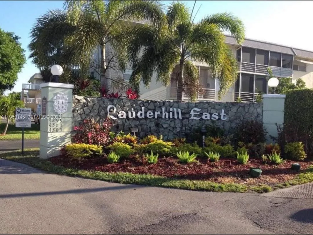 1 bedroom 1 bath for sale at 4341 NW 16th St # 308, Lauderhill FL 33313