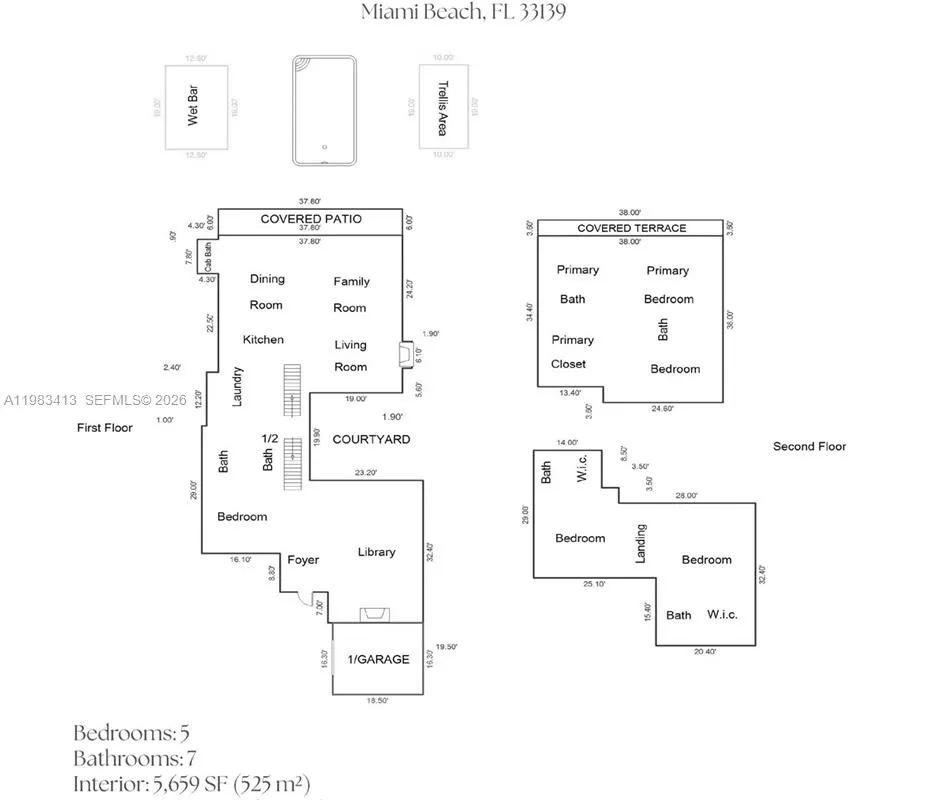 1277 N Venetian Way, Miami FL 33139