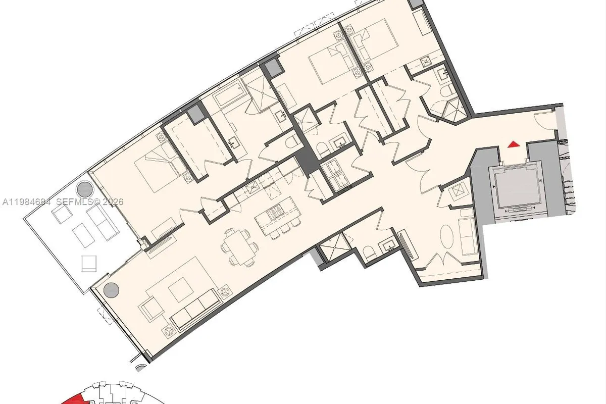 851 NE 1st Ave # 3601, Miami FL 33132