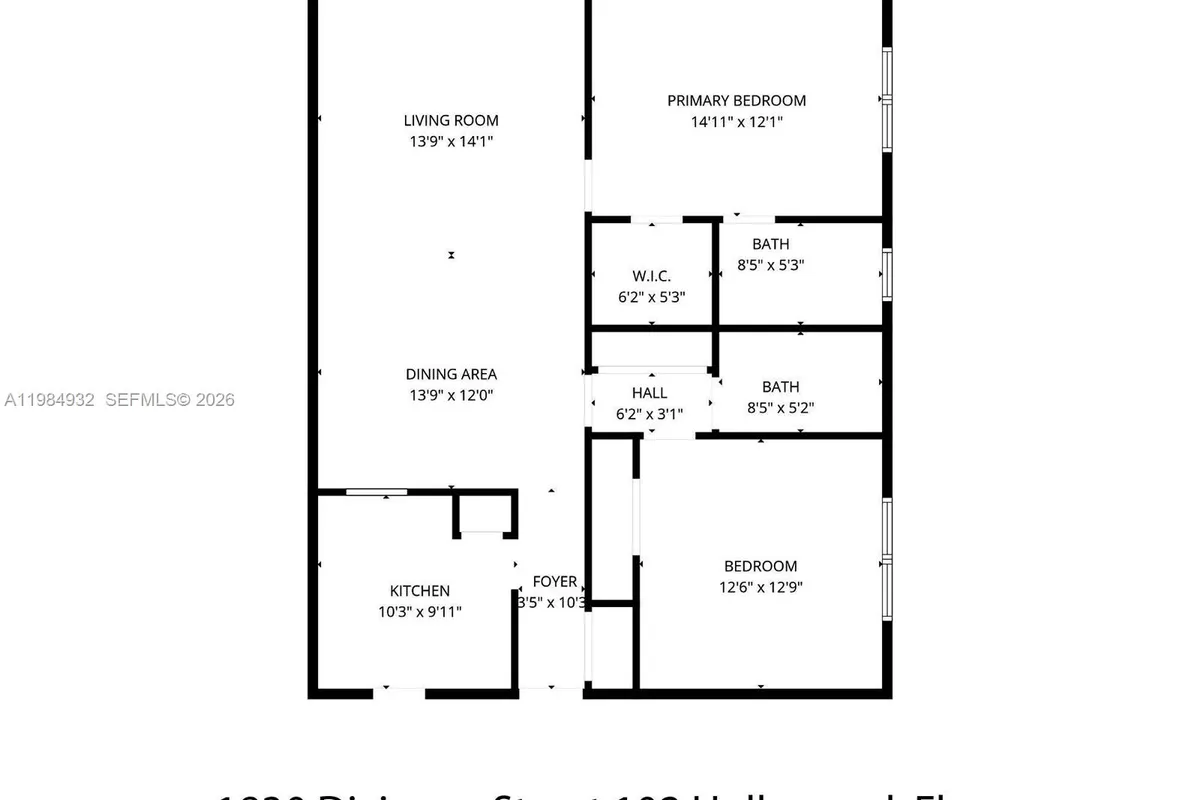 1830 Dixieanna St # 102, Hollywood FL 33020