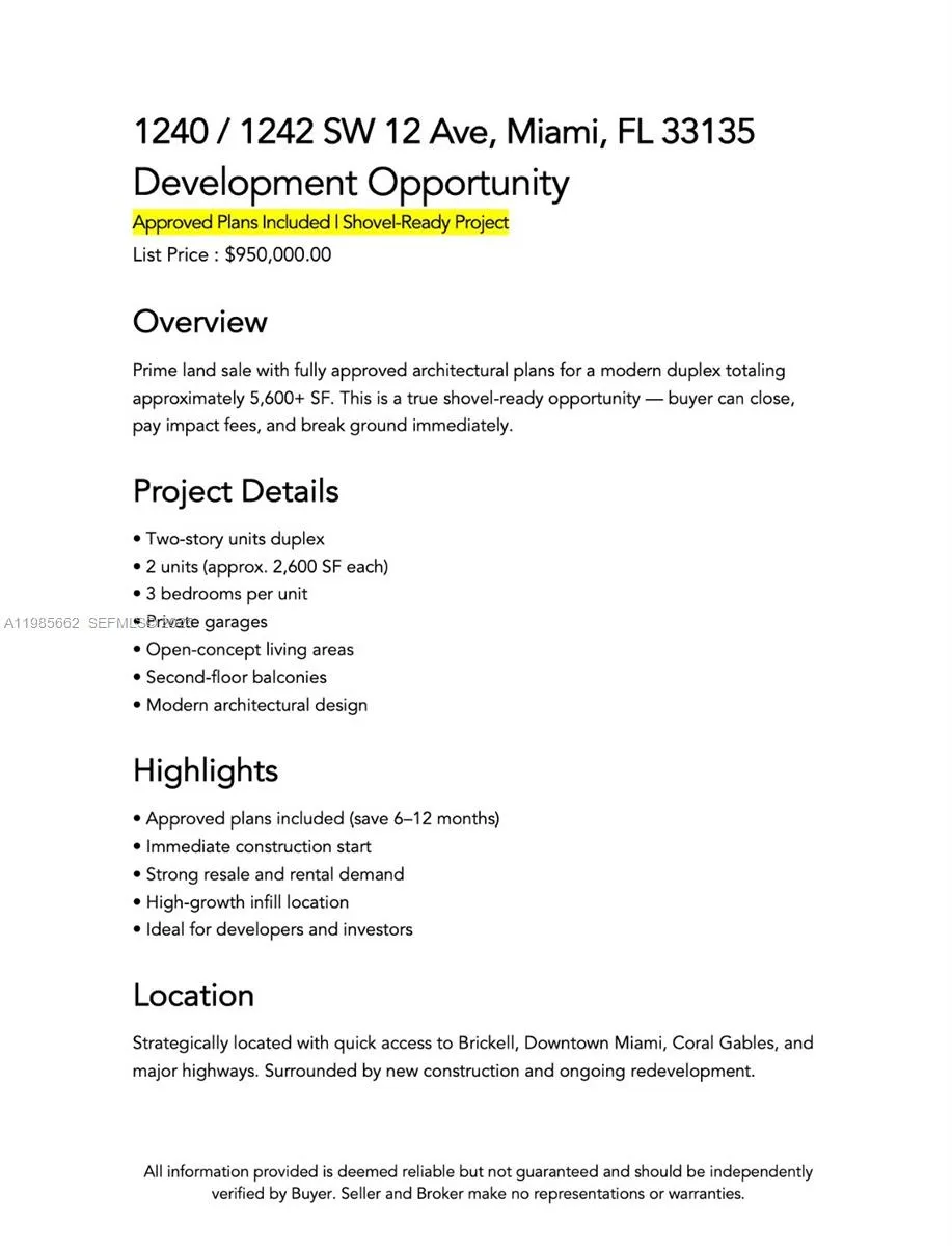 1240 SW 12th Ave, Miami FL 33129