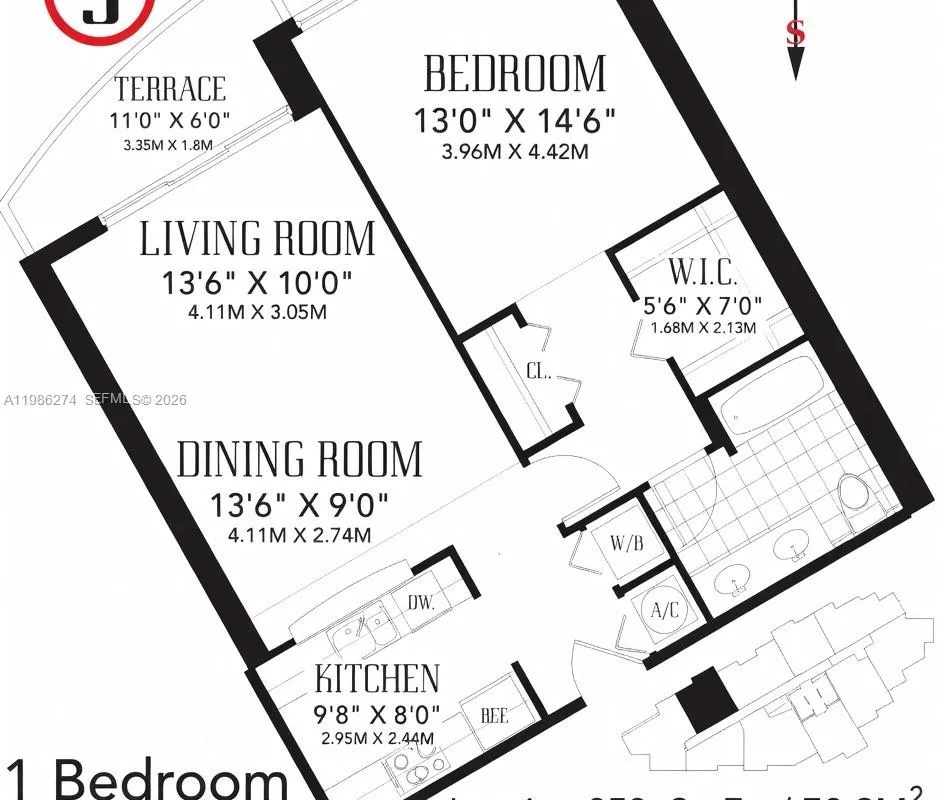 2475 Brickell Ave # 2003, Miami FL 33129