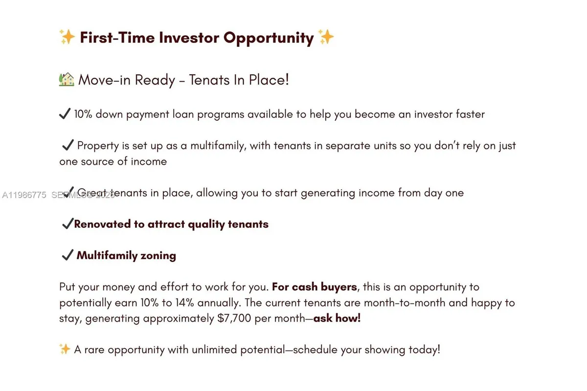 10529 NW 35th Ave, Miami FL 33147