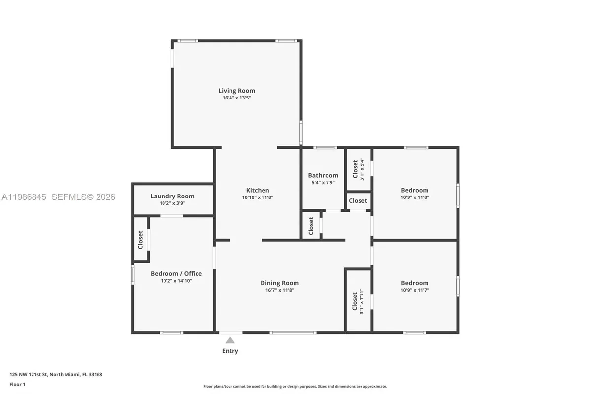 125 NW 121st St, North Miami FL 33168